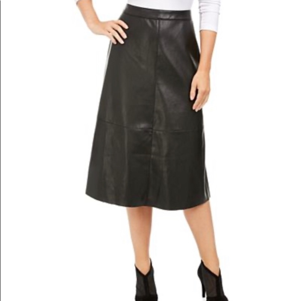 Alfani, Faux-Leather, Skirt